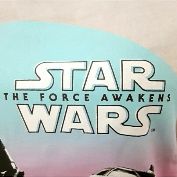 Disney Parks Star Wars R2-D2 Droids The Force Awakens Womens M Gray Shirt NWT - Picture 4 of 12